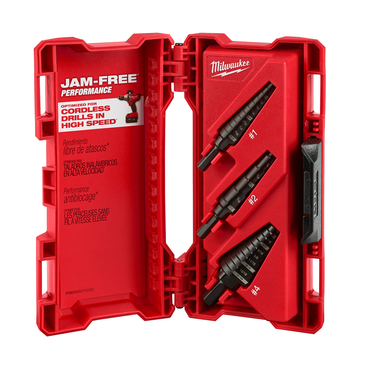 Milwaukee 3 pc. Step Drill Bit Set — Interline Wholesale Hardware
