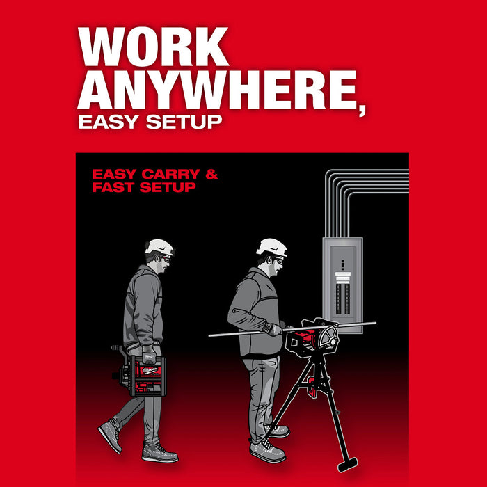 Milwaukee M18 FUEL Branch Conduit Bender w/ AUTO-ZERO