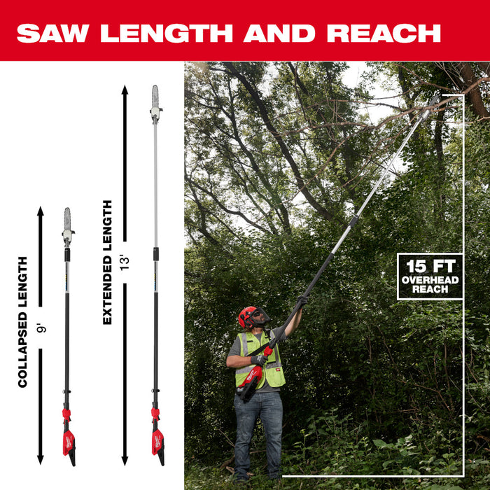 Milwaukee M18 FUEL™ Cordless Telescoping Pole Saw - Tool Only