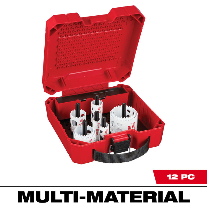 Milwaukee 12 pc. HOLE DOZER™ Plumbers Hole Saw Kit