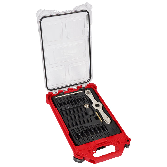 Milwaukee 38 pc. Metric Tap & Die PACKOUT Set w/ HEX-LOK 2-in-1 Handle