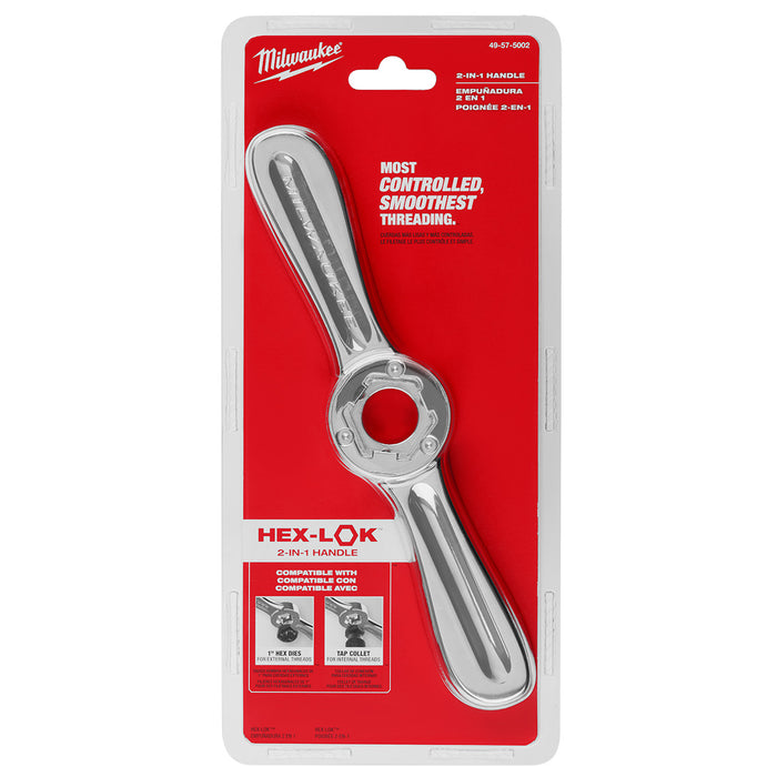 Milwaukee HEX-LOK 2-in-1 Tap and Die Threading Handle