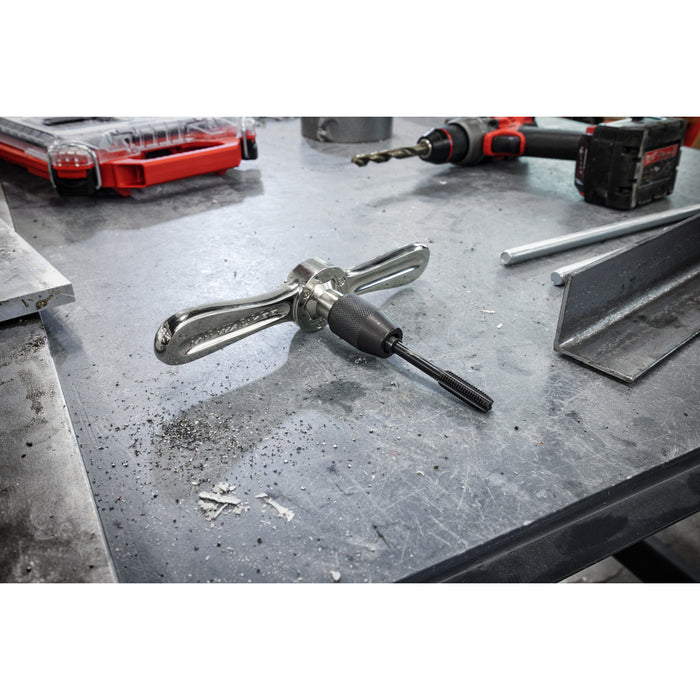 Milwaukee HEX-LOK 2-in-1 Tap and Die Threading Handle & Tap Collet