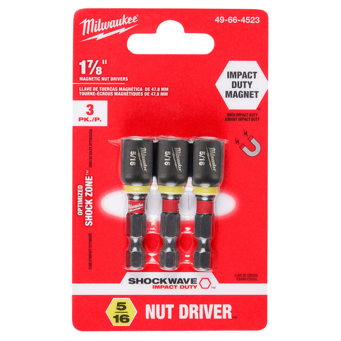 Milwaukee SHOCKWAVE Impact Duty 1-7/8" Magnetic Nut Driver
