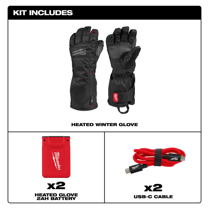 Milwaukee Heated Winter Gloves Kit