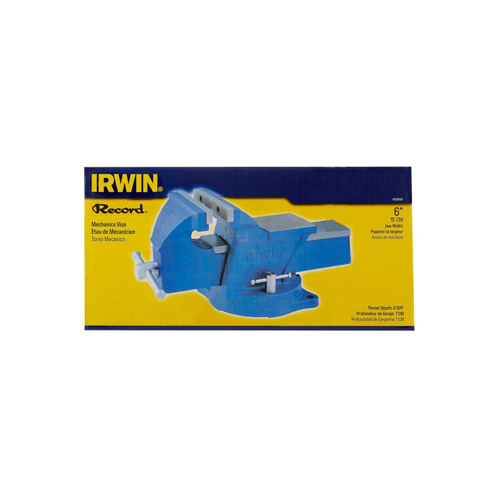 Irwin 6" Heavy-Duty Mechanic's Bench Vise