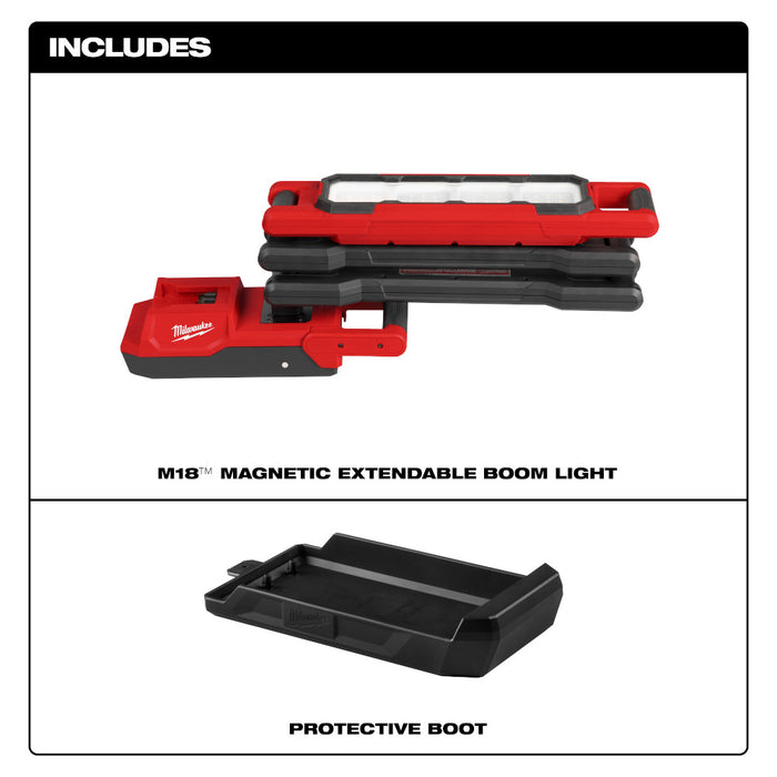 Milwaukee M18™ Magnetic Extendable Boom Light