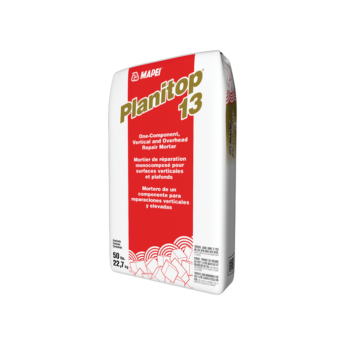Mapei Planitop 13 One Component Vertical & Overhead Repair Mortar - 50lbs