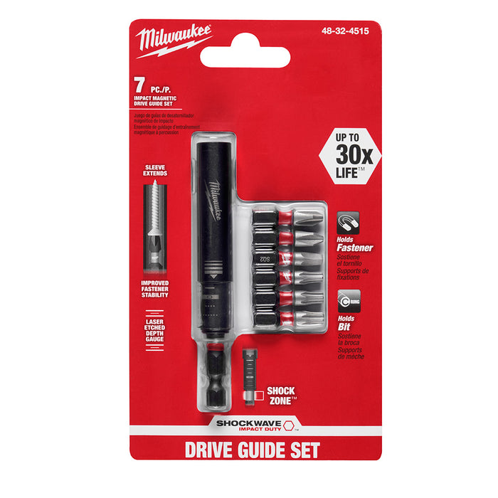 Milwaukee SHOCKWAVE 7-Piece Impact Magnetic Drive Guide Set