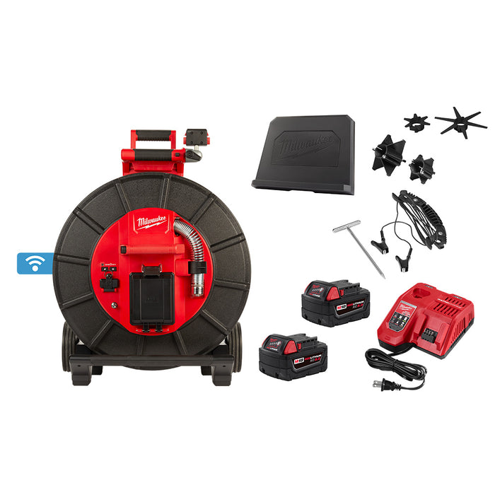 Milwaukee M18™ 200ft Stiff Modular Pipeline Inspection System