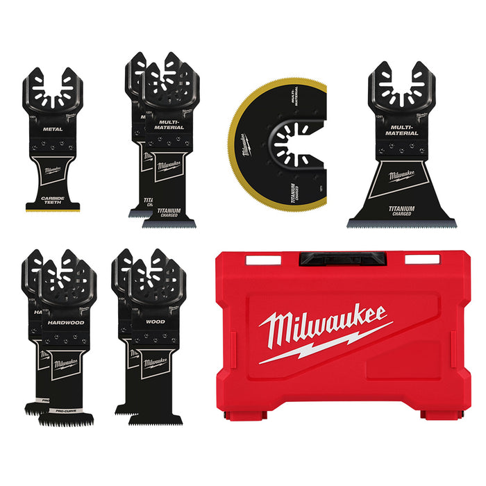 Milwaukee OPEN-LOK™ 9 pc. Multi-Tool Blade Variety Kit