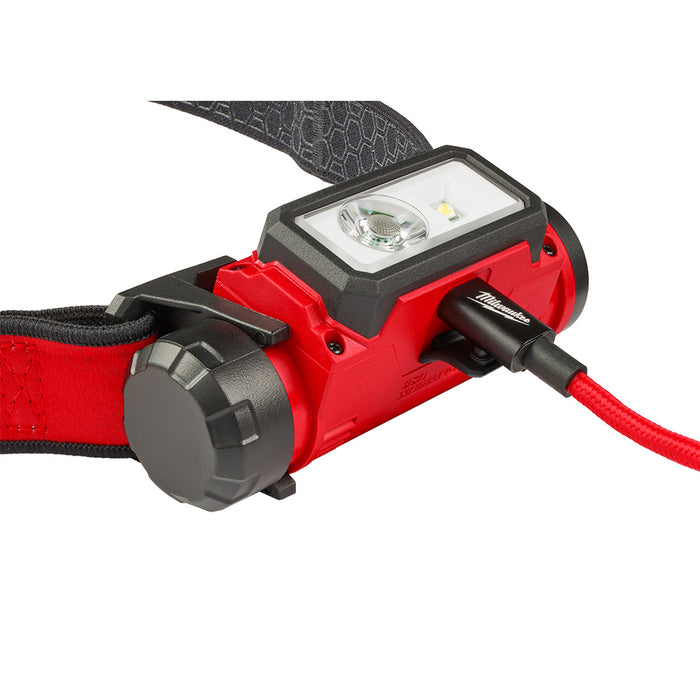 Milwaukee REDLITHIUM™ USB Hard Hat Headlamp