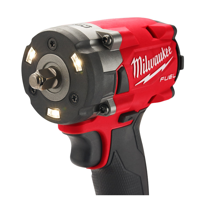 Milwaukee M18 FUEL Cordless 3/8" Compact Impact Wrench with Friction Ring - Tool Only