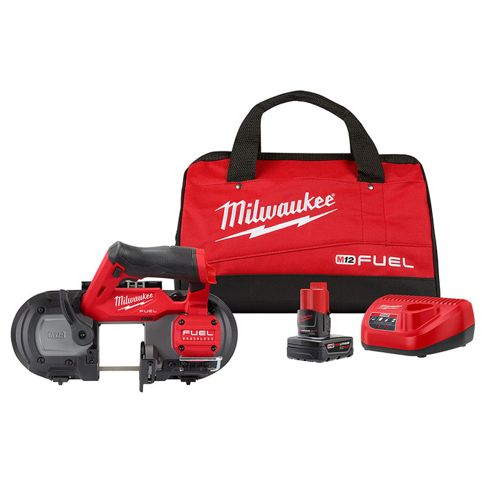 Milwaukee M12 FUEL Cordless Compact Band Saw Kit