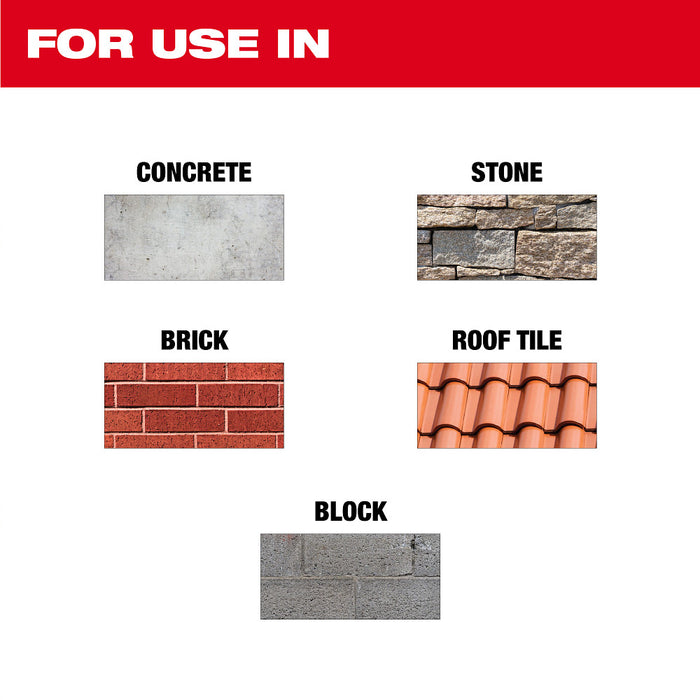 Milwaukee Turbo Masonry & Concrete Diamond Blade - 4-1/2"