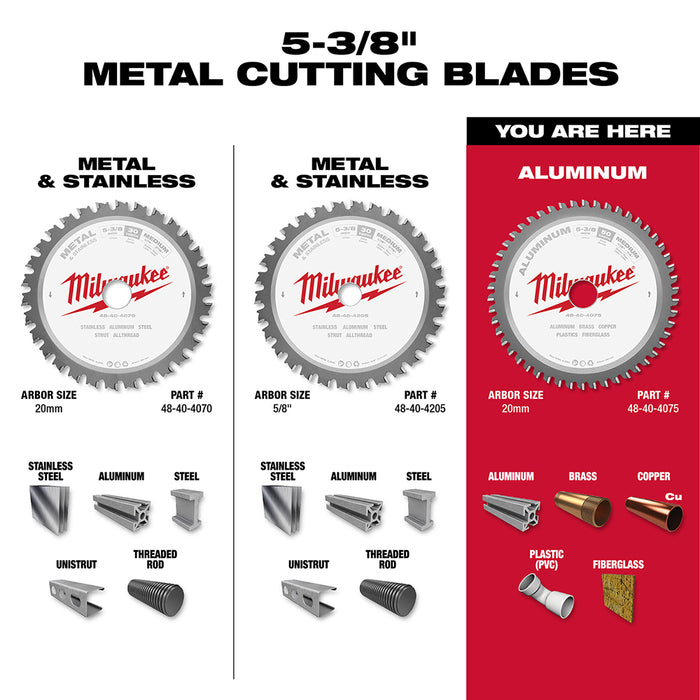 Milwaukee Metal Circular Saw Blades