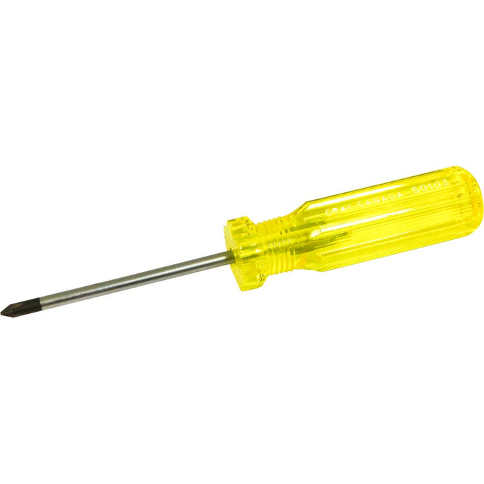 Gray Tools Phillips Round Shank Screwdrivers