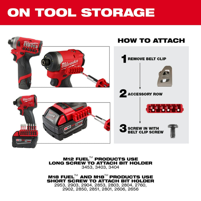 Milwaukee SHOCKWAVE 75-Piece Impact Duty Drill, Drive & Fasten Set