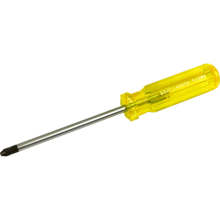 Gray Tools Phillips Round Shank Screwdrivers