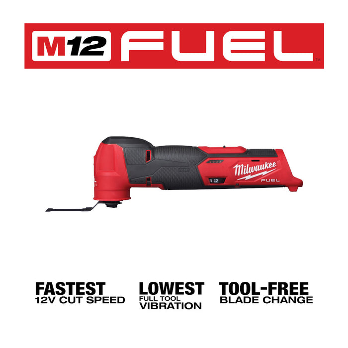 Milwaukee M12 FUEL Cordless Oscillating Multi-Tool  - Tool Only