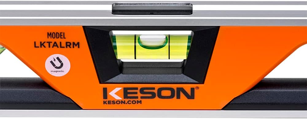 Keson 9" Aluminum Plastic Magnetic Torpedo Level