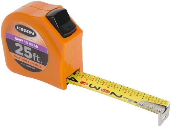 Keson Toggle Series Tape Measure - 25FT