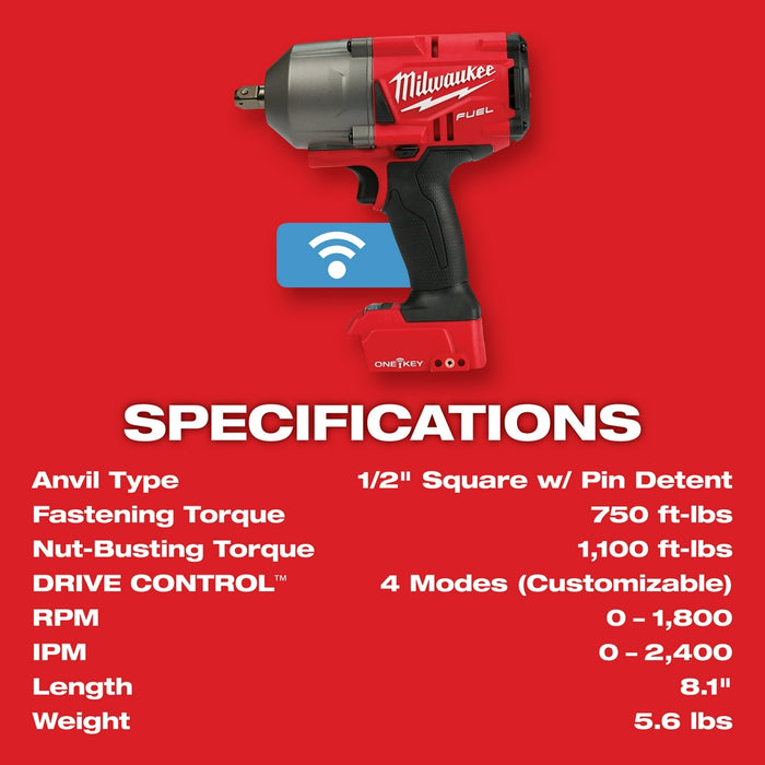 Milwaukee M18 FUEL™ 1/2" High Torque Impact Wrench Pin Detent Kit