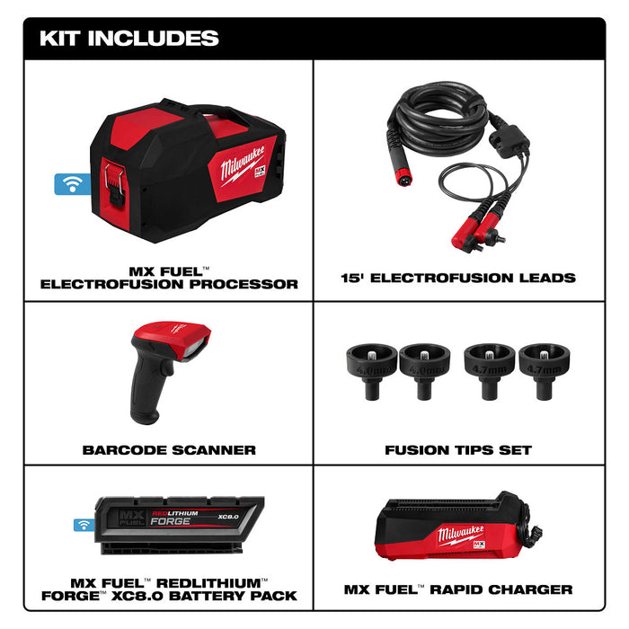 Milwaukee MX FUEL Electrofusion Processor