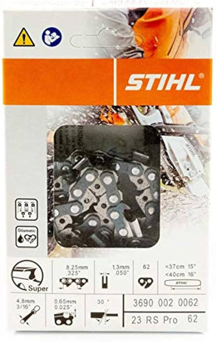 STIHL 23RSP80E Rapid Super (RS) Pro Chainsaw Chain - .325" x .050G x 80DL