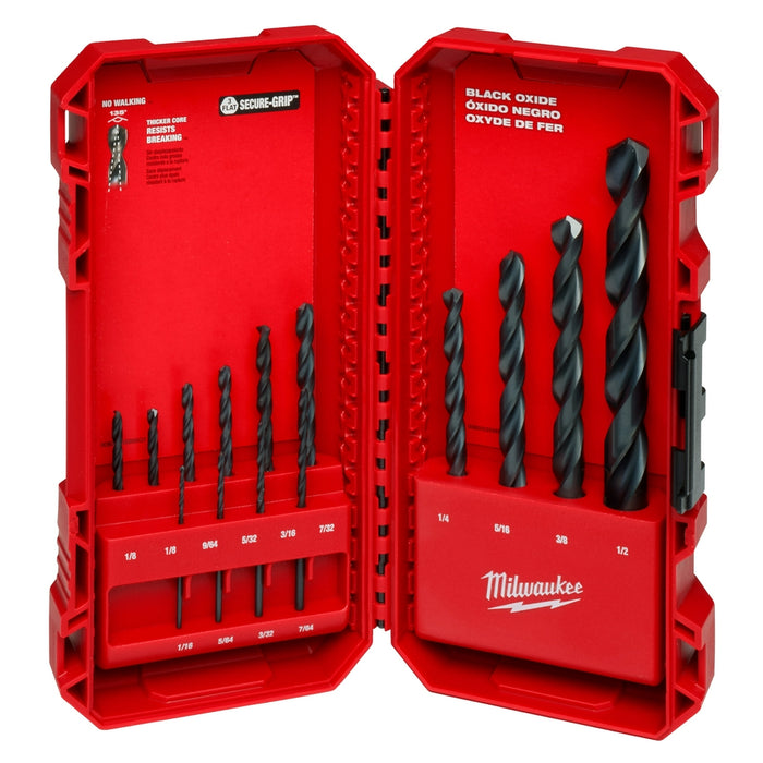 Milwaukee Thunderbolt® Black Oxide Drill Bit Set