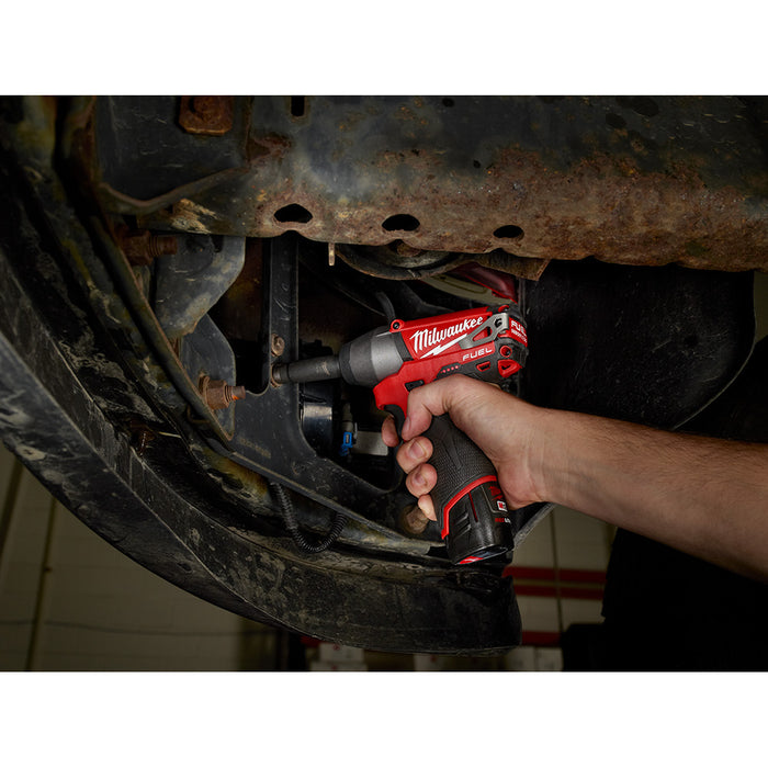 Milwaukee M12 FUEL Cordless 3/8" Impact Wrench - Tool Only