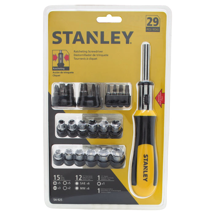 Stanley 29PC Multi-Bit Ratcheting Screwdriver