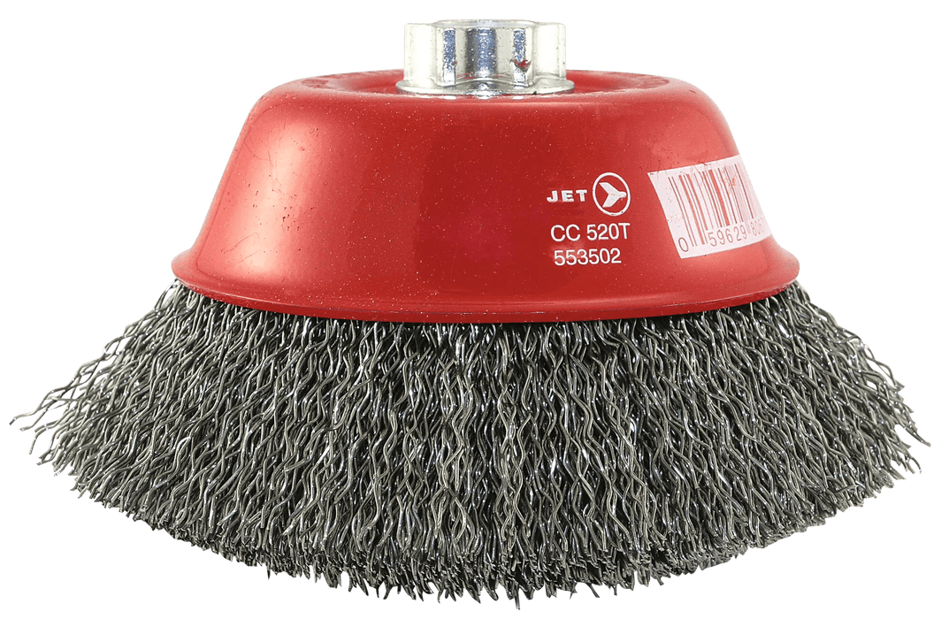 Jet 5/8"-11NC Crimped Wire Cup Brush - 5"