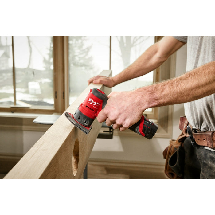 Milwaukee M12 FUEL Cordless Orbital Detail Sander - Tool Only