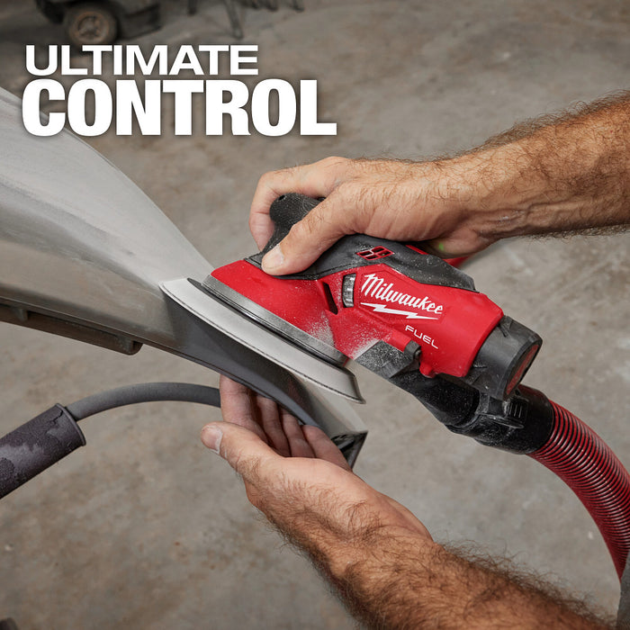 Milwaukee M12 FUEL™ 6" Random Orbital Sander Kit (3/32")