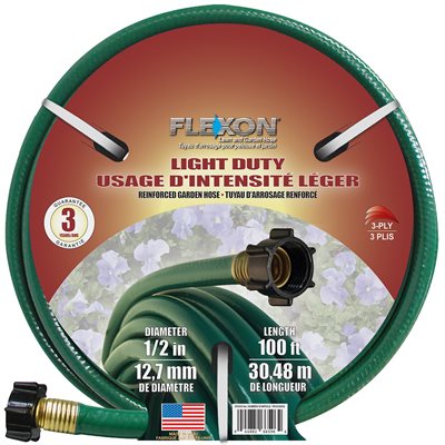 Light Duty Green 1/2" Water Hose