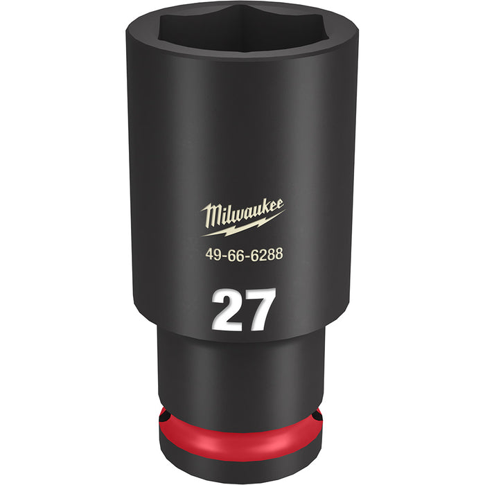 Milwaukee SHOCKWAVE Metric Impact Deep Socket 6-Point