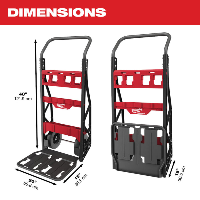 Milwaukee PACKOUT 2-Wheel Cart