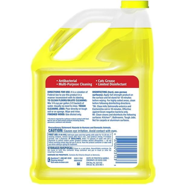 Mr. Clean Summer Citrus All-Purpose Multi Surface Cleaner