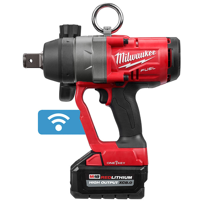 Milwaukee M18 FUEL Cordless 1" High Torque Impact Wrench with ONE-KEY Kit