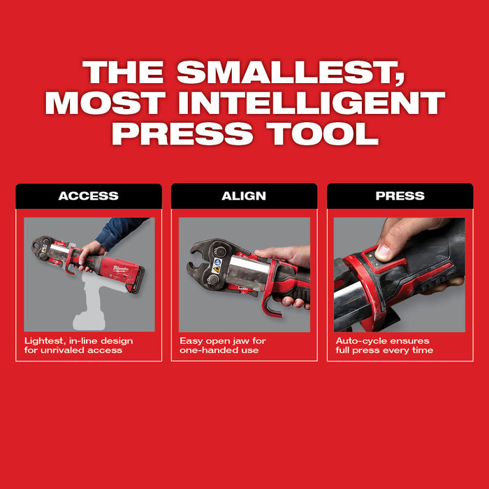 Milwaukee M18 FORCE LOGIC Press Tool w/ ONE-KEY