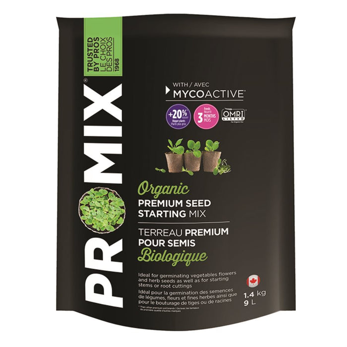 Pro-Mix Organic Seed Starting Mix - 9L