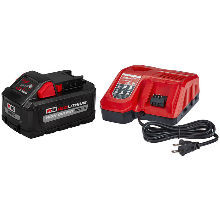 Milwaukee M18™ REDLITHIUM™ HIGH OUTPUT™ XC8.0 Starter Kit