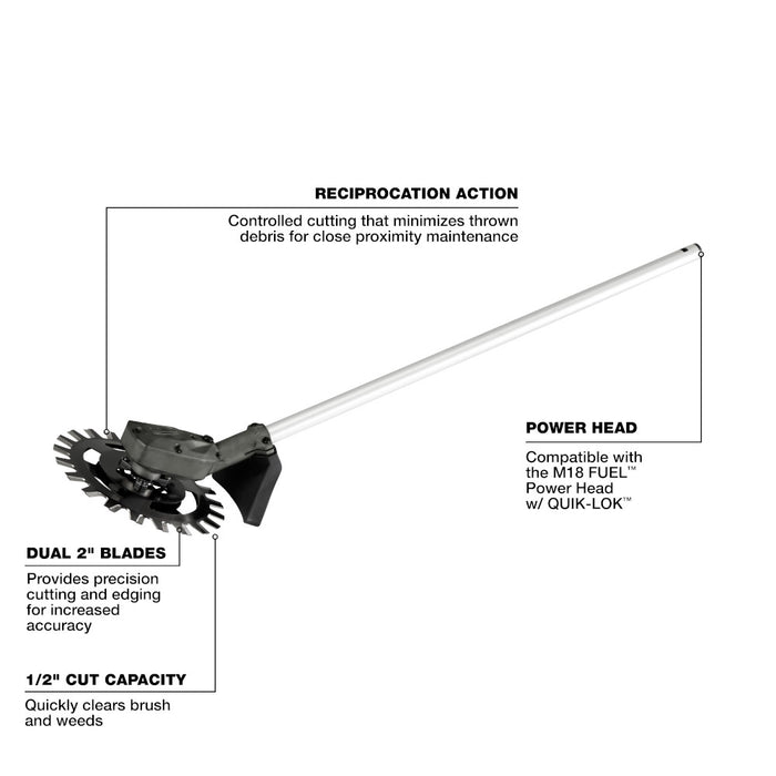 Milwaukee M18 FUEL Quik-Lok Reciprocator Attachment