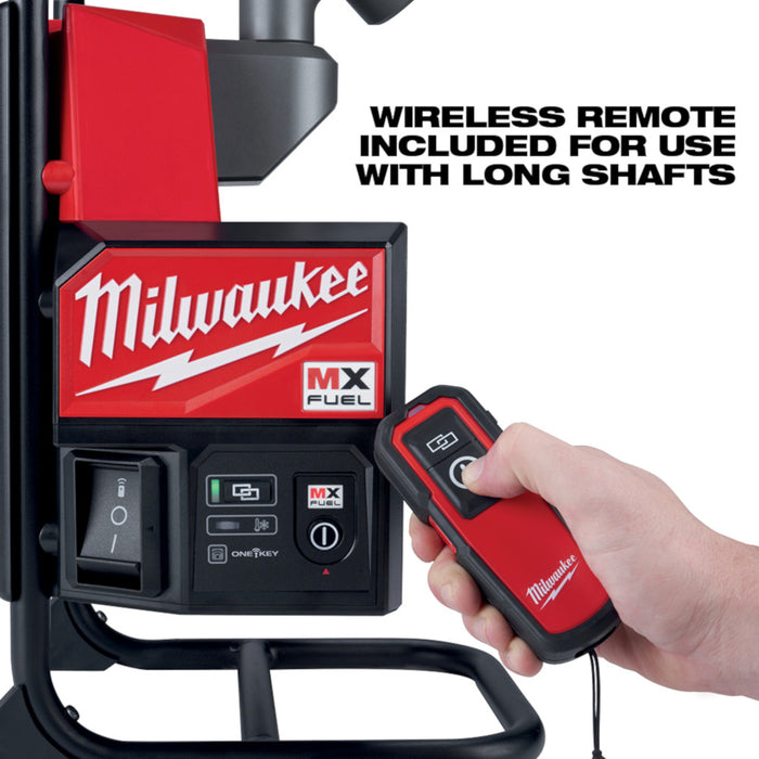 Milwaukee MX FUEL Backpack Concrete Vibrator Kit