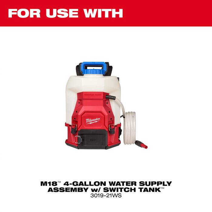 Milwaukee 4 gal. Water Supply Tank Assembly w/ SWITCH TANK