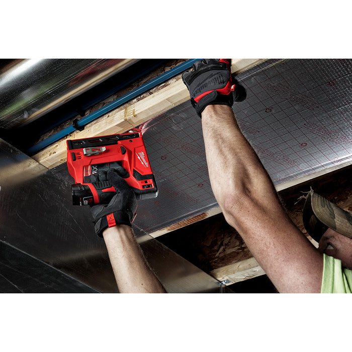 Milwaukee M12 Cordless 3/8" Crown Stapler  - Tool Only