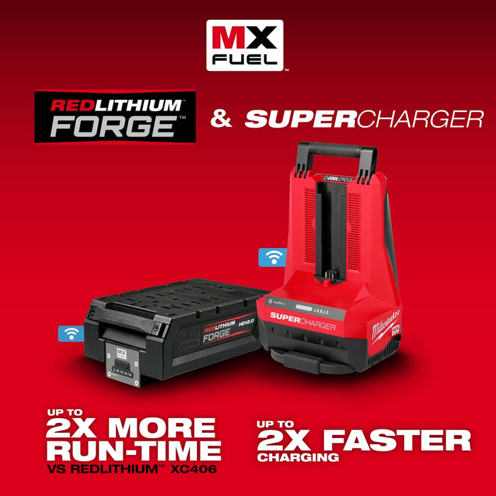 Milwaukee MX FUEL™ REDLITHIUM™ FORGE™ HD12.0 Battery/Super Charger Expansion Kit