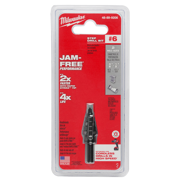 Milwaukee Step Drill Bits