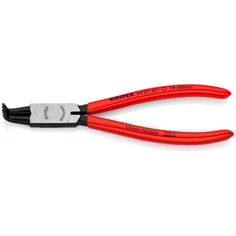 Knipex Internal 90° Angled Snap Ring Pliers-Forged Tips